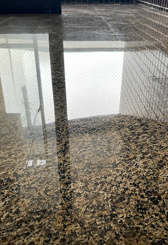 Granilite marrom lapidado